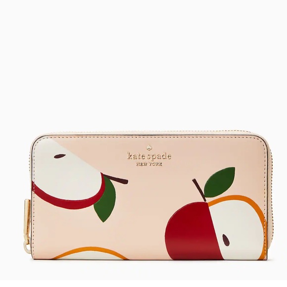 Kate Spade Honeycrisp Red Apple Continental Wallet
Pink Multi - Picture 2 of 16